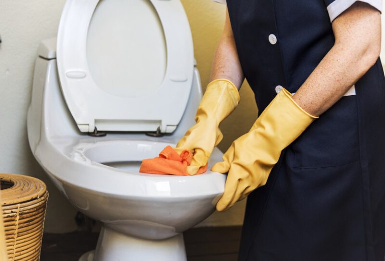 how to remove limescale from toilet