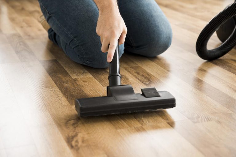 how to clean LVT flooring