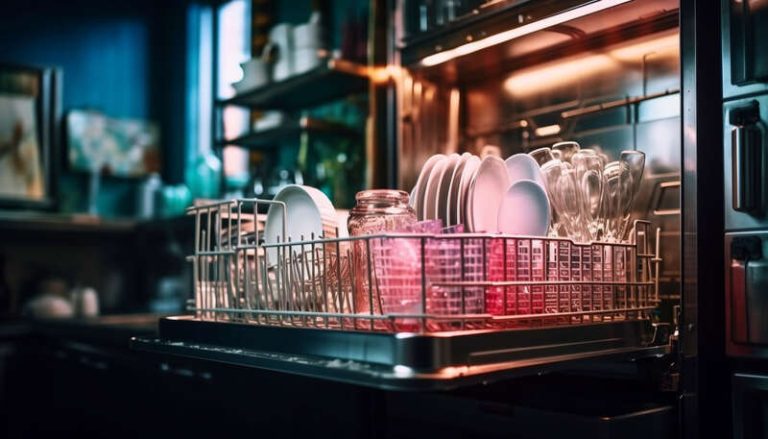 how to clean commercial dishwasher