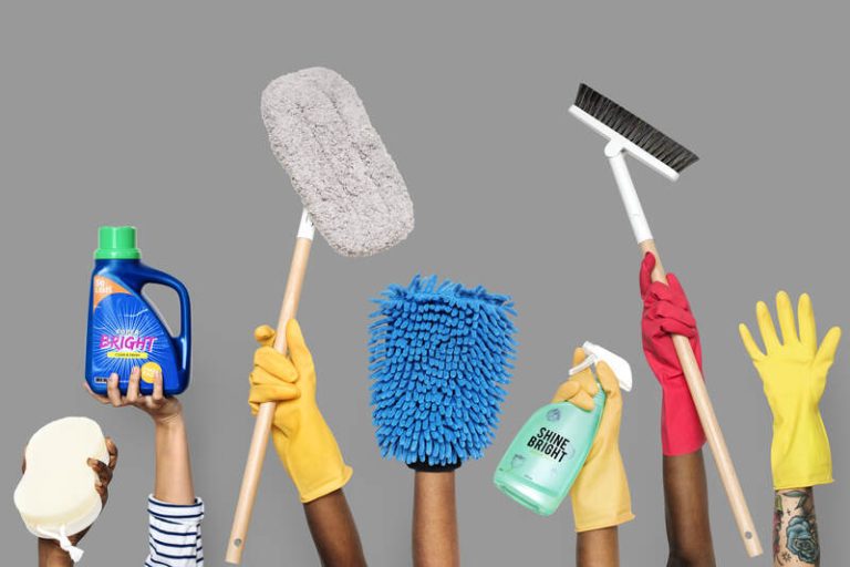 types of cleaning