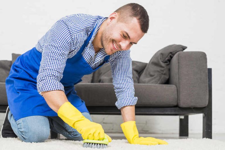 how to clean carpets without machine