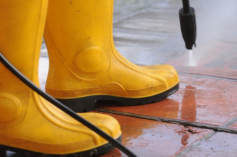 how to use karcher pressure washer