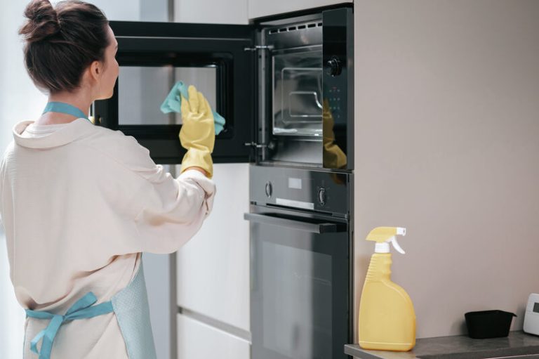 cleaning that brown stained oven door glass