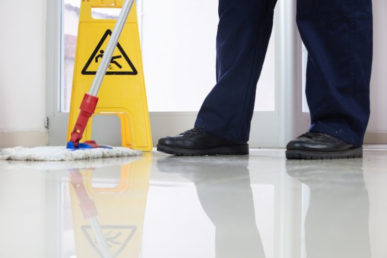 how to clean a wet room floor