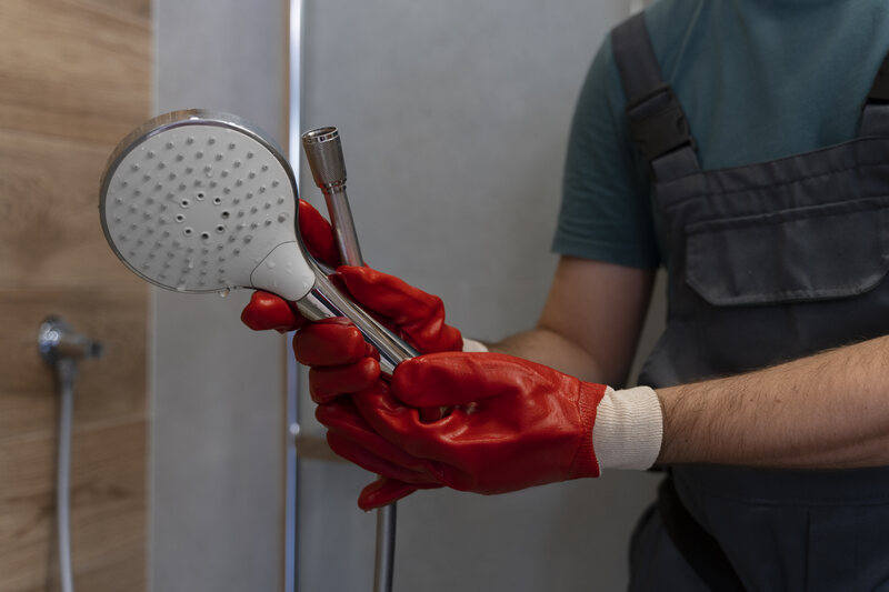 how to clean a shower head