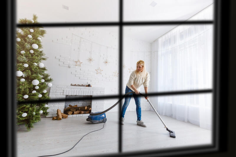 carpet cleaning in winter